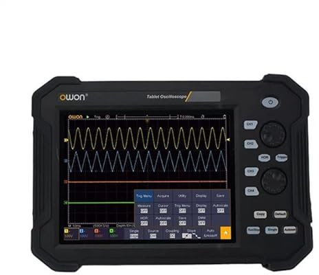 OWON TAO3074 4CH Handheld Flat Panel Oscilloscope 00M Megabytes Of Dual/Quad Channel 8-Inch LCD Touch Screen