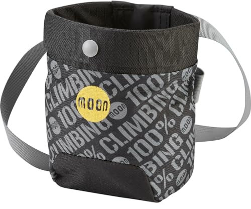 Moon Sport Chalk Bag Schwarz - Praktischer Kleiner Chalkbag, Größe One Size - Farbe 100% Black