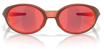 Oakley Eyejacket Redux OO9438 Herren-Sonnenbrille, rechteckig, Fire Orange/Prizm Trail Torch, 58