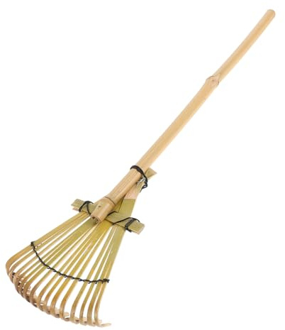 POPETPOP Rastrillo De Jardín Japonés Miniatura Rastrillo para Mesa De Jardinería para Areneros y Jardines Pequeños Herramienta De Jardín Tradicional para Recoger y Tareas De Cultivo