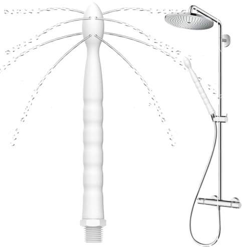 SADODO Analdusche für Duschkopf Aufsatz Brause Bidet Shower für Männ Frau | 24 cm Sanfte Po-Dusche Anal Dusche Duschaufsatz ,Hygienedusche Irrigator & Intimdusche, Shower Attachment Bidet for inlet