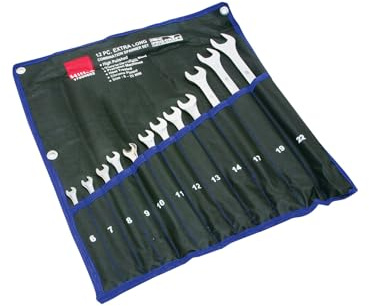 Hilka 17200602 Pro Craft Jeu de clés plates métriques extra longues