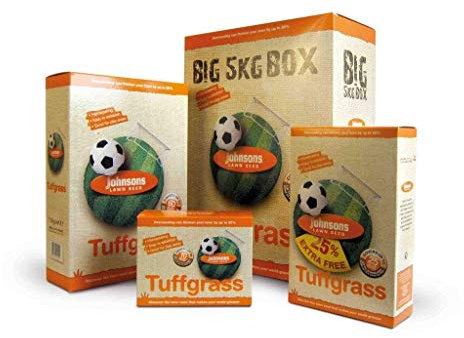 Johnsons 591784 250g Tuffgrass Lawn Seed Patch Pack