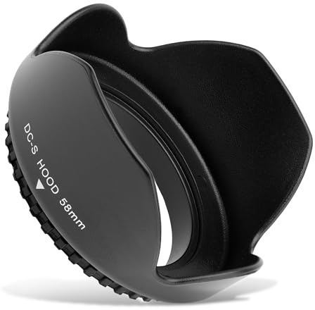 CELLONIC Ø 58mm Lens Hood for Ø 58mm compatible with Zeiss Planar T* 1,4/50