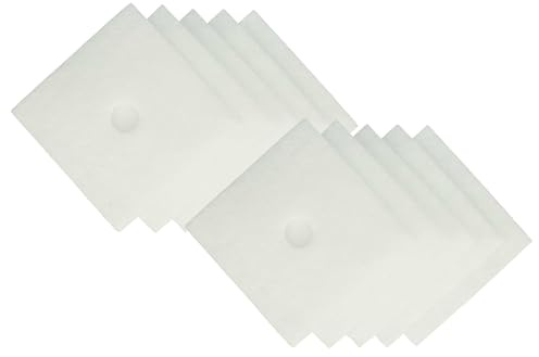 vhbw 10x Luftfilter kompatibel mit Lunos Skalar | LRK-S, LRA-S, LRK-2S Lüfter, Ventilator, Lüftungsgerät