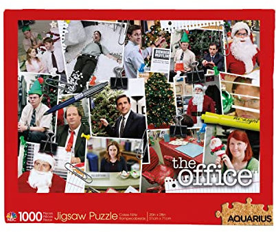 AQUARIUS The Office Puzzle (1000 Piece Jigsaw Puzzle) - Glare Free - Precision Fit - Officially Licensed The Office Merchandise & Collectibles - 20 x 28 Inches