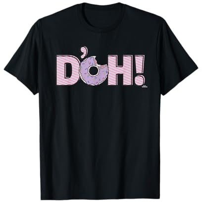 Homer d'Oh Donut de Los Simpson Camiseta