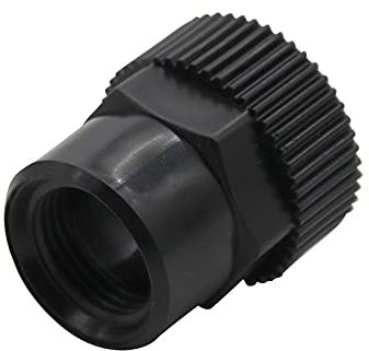 Industrial Courtyard Garden Hose Fittings European Standard Reducer 3/4 Inch to 1/2 Inch Internal Thread Plastic Garden Hose Connector Hose Adapter 5 (Color : Black)