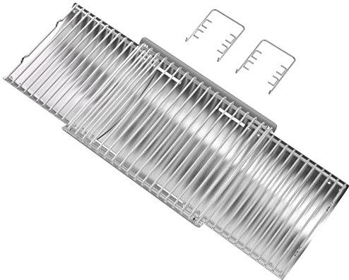 MOASKER 58,4 - 86,4 cm verstellbarer Aschekasten-Ersatzteile für Royal Gourmet CC1830 Holzkohlegrills, Ersatzteile für Chargriller E1224 2828 1224 1324 2121 2123, passend für Charbroil 17302056