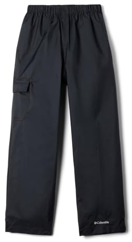 Columbia Youth Cypress Brook III Waterproof Rain Pant, Black, X-Large