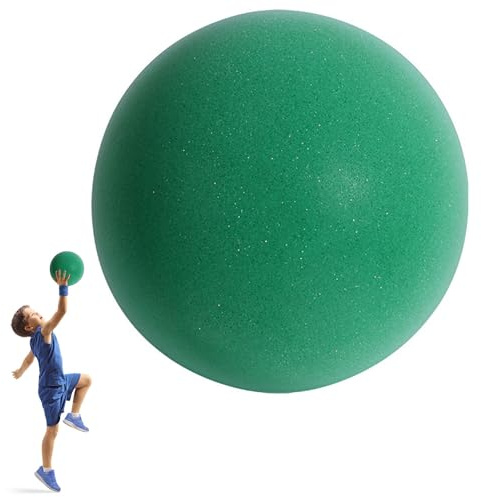 Unbeschichteter Schaumstoffball mit hoher Dichte – für Kinder ab 3 Jahren – weich und federnd, leicht und einfach zu greifen, Schaumstoff-Bälle sind sicher für jüngere Kinder
