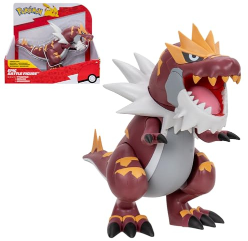 Figurine - BANDAI - Pokémon légendaires Rexilius - 30 cm, articulée, a l'échelle des dessins animés