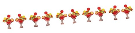 SAFIGLE 5 Pairs Stylish Dangle Drop Earrings Beaded Wine Glass Earrings for Women Enhance Your Look Event