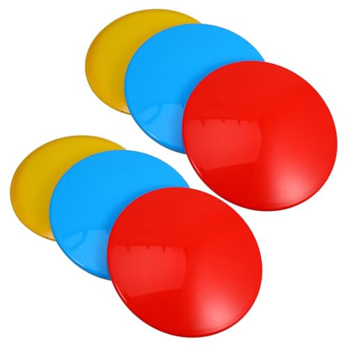 Kisangel Disc-Golf-Set Für Anfänger 6-teilig Golf-Driver Mid-Range-Putter Approach-Discs Für Outdoor-Sport