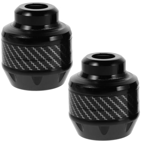 TOPBATHY Lot De 2 Protections De Fourche Pour Moto Protection De Cadre De Moto En Abs Anti-Collision Et Absorption Des Chocs Universelles Pour Vélo Électrique Et Voiture De Sport