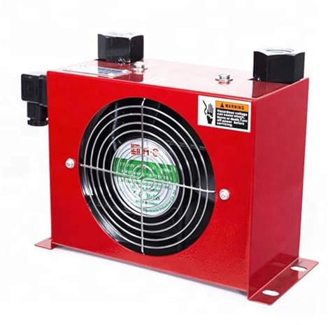TIEOAXFT RC-153 Radiatore Olio Idraulico in Alluminio con Alette tubolari Condensatore Aria Scambiatore di Calore