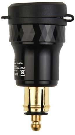 Adattatore caricabatterie per presa DIN per moto, impermeabile, doppio adattatore USB per presa di corrente per moto BMW F800 F650