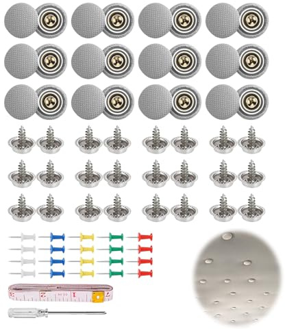 94 Pezzi Manopola Strumenti Tetto Auto Pulsante di Riparazione Cielo Auto Fibbia Fissa Tetto con Cacciavite Pin Nastro di Misura Decorazione Auto Fissaggio Universale