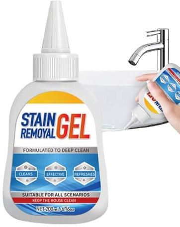 Gel antimuffa, detergente per guarnizioni di lavatrice e frigorifero, smacchiatore potente per fughe di piastrelle, lavandini e WC, bagni e cucine