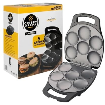 Crispy Arepas, tostiarepas, tostador de arepas