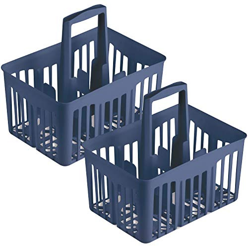 2x Flaschenträger Flaschenhalter Blau aus Kunststoff Tragegriff je 6 1 1,5L