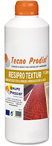 RESIPRO TEXTUR di Tecno Prodist, (1 Litri) Vernice per cemento stampato – pittura protettiva trasparente, ad alte prestazioni, a base di resine, alto ancoraggio, resistente, non ingiallente, incolore
