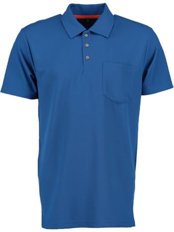TOM COLLINS Herren Poloshirt Kurzarm Shirt mit Polokragen Zanfi, Größe:XL, Farbe:Jeans