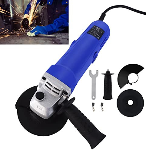 2000W Electric Angle Grinder, 115mm 4.5 inch Grinding Tool 12000 RPM with Wheel Guard, Wheel Disc for Metal,Tile Cutting and Grinding