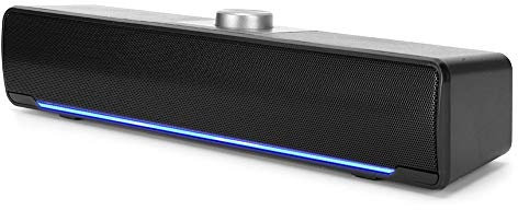 Bewinner Altoparlante Portatile da Tavolo, Mini Altoparlante Multimediale 3 2.0 W, Altoparlante Multifunzione Bass Tech, Accessorio per Computer, Altoparlante Stereo Universale da