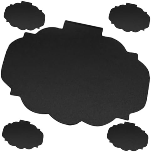 STOBOK 5St Message Board zum Anklipsen Korbetiketten zum Anklipsen Kaffee tabke Mülleimer Korb-Clip-Etiketten Tafel klein Etikettenhalter Halterung Einkaufskorb Anzeigetafel Plastik
