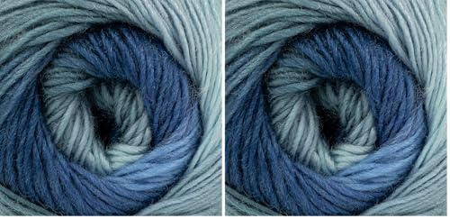 King Cole Riot Double Knit Yarn 100g - 3437 Blue Jeans (Pack of 2)