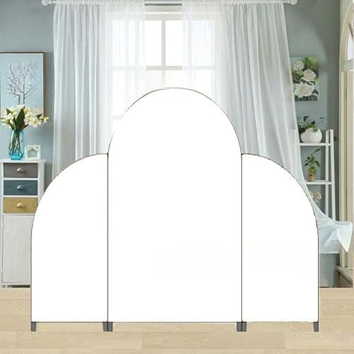 3 pezzi/set mezza rotonda copertura arco di nozze spandex stretch arco sfondo telaio stand copertura per banchetto di nozze festa