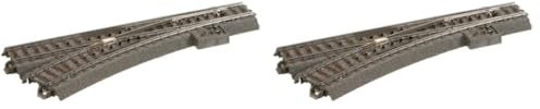 Märklin 24611 – Handweiche Links, C-Gleis, Spur H0, Länge 188,3 mm (Packung mit 2)