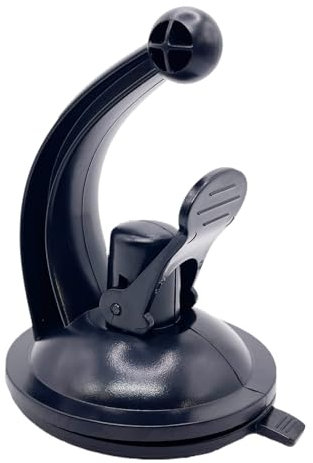 Soporte de ventosa genérico con rótula – Fijación parabrisa sólida reutilizable, accesorio para salpicadero de vehículos