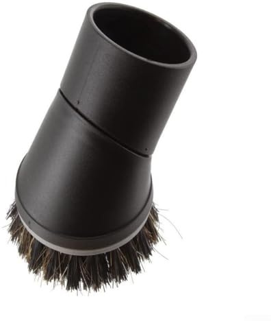 35mm Round Brush Attachment for Miele C1 Eco Line Plus, Rotating Swivel Head Dusting Nozzle with Nylon Bristles for Furniture, Blinds and Delicate Surfaces
