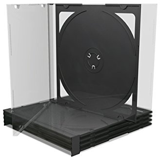 MediaRange BOX23 custodia Jewel Case doppia a 2 posti - 100 pezzi per CD/DVD