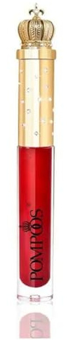 Harald Glööckler Pompöös Cosmetics Lipgloss Rot mit Glitzer Make-up Lippen Nr. 05 Red 2 ml