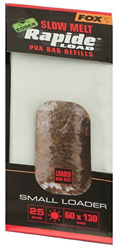 Fox Edges Rapide Refills Slow Melt - PVA Beutel, Größe/Packungsinhalt:60x130mm - 25 Stück