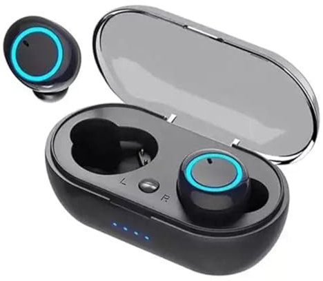 Sport Wireless V5.0 - TWS-02 - Écouteurs Casque pour JBL écouteurs sans Fil Bluetooth 5.0 Imperméable à l'eauSuper Basse, Annulation du Bruit IPX-3 Mini Écouteurs sans Fil