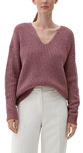 s.Oliver BLACK LABEL 2118802 Maglione Lavorato a Maglia, Lilla, L Donna