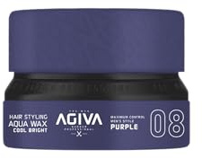 Agiva Hair Styling Aqua Wax Cool Bright - Purple 155ml