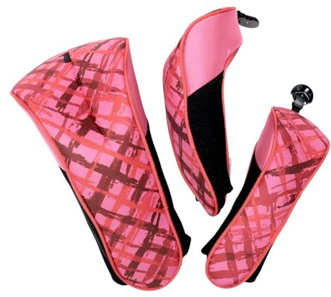 Glove It golfklubbsöverdrag för Hybrid, trä och förare klubbar – hibiskus