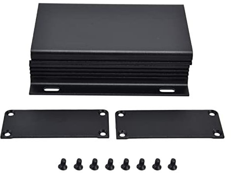 Aluminium-Projektbox, Gehäuse mit geteiltem Gehäuse, Leiterplatten-Aluminiumgehäuse, Aluminium-Kühlbox, Industriegehäuse für Leistungsverstärkergehäuse, Leiterplattengehäuse