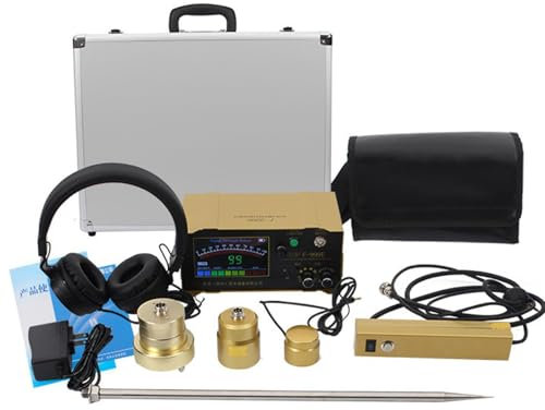 CFDZCP Detector De Fugas De Agua Subterránea, Detector Profesional De Fugas De Agua De Alta Precisión For Tuberías De Pared, Herramienta De Detección De Fugas De Agua.
