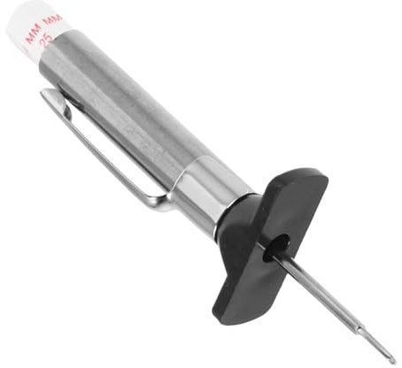 ABOOFAN Medidor de Profundidad Herramienta Precisa para Medir la Profundidad Neumáticos en Coches Banda de Rodadura de Neumáticos de Plástico Resistente