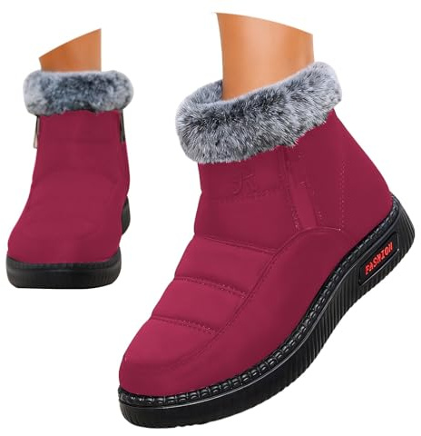 Apres Ski Femme Bottes De Neige Botte Bottines Hiver Chaussure Randonnée D'hiver Fourrées Grand Froid Chaussures Boots Imperméable Chaude Chaudes Apres-Ski Bottine Snow Glacia Barefoot Après-Ski Pour