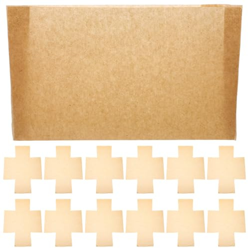 CLISPEED 50 piezas Unidades Papel para Hornear Pan Tostado Resistentes al Calor Papel para Moldes de Repostería Liners para Tostadas y Postres sin Olor Apto Contacto Alimentario para