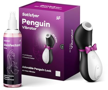 Satisfyer Pro Penguin + Women Toy Cleaner | Druckwellen-Vibrator