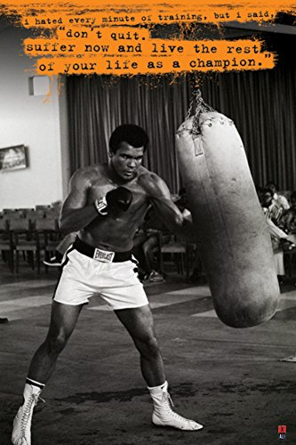 Muhammad Ali Sandsack Poster