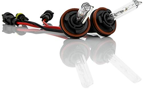 Xentec H11 (H8/H9) 6000K HID Xenon Bulb x 1 pair (Ultra White)